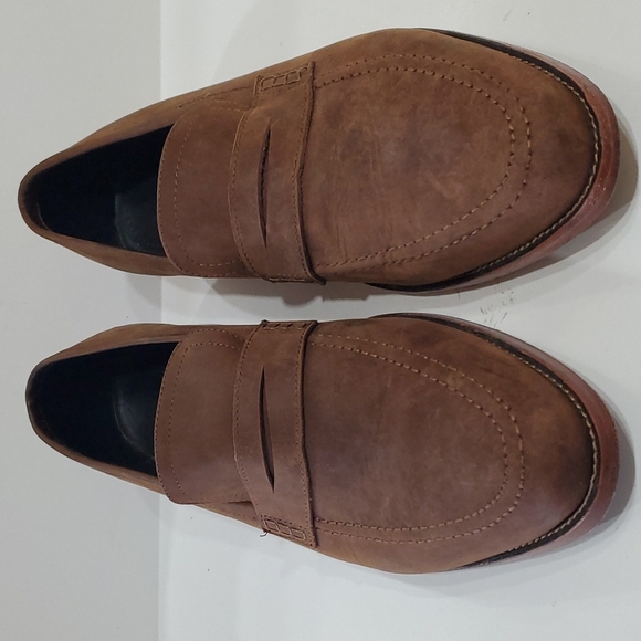 𝅺Nisolo oiled leather loafer size 12 - Picture 12 of 14